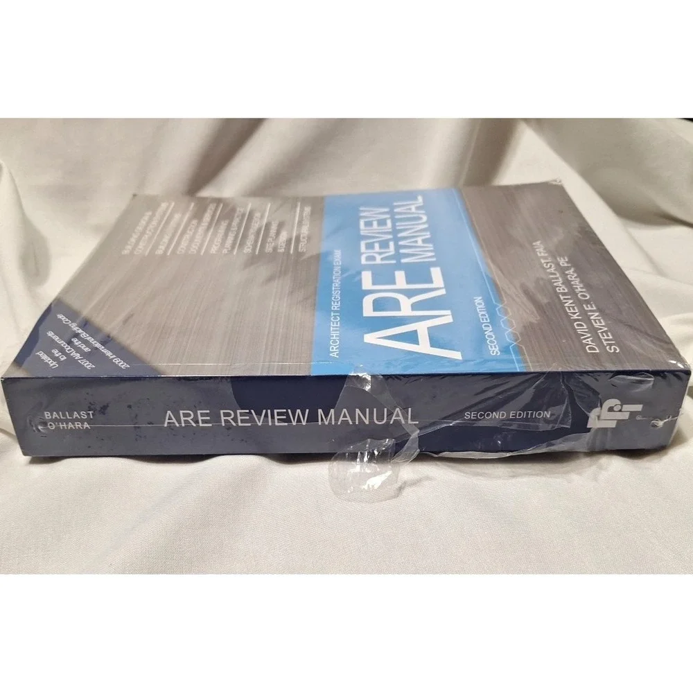 ARE Review Manual 2nd Ed SEALED David Kent Ballast and PE, Steven E O'Hara 2010